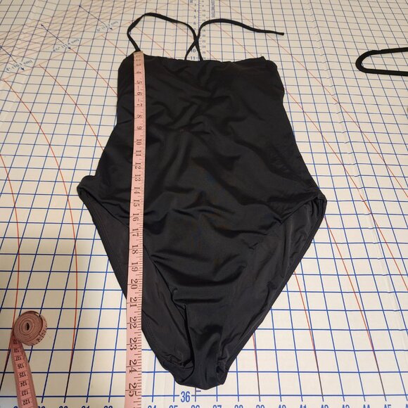 Andie The Cheeky Amalfi One Piece Broken Strap Black Large - Picture 2 of 9